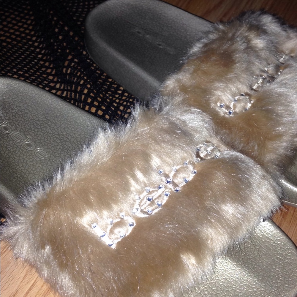 Bebe Slides NEVER WORN shoes